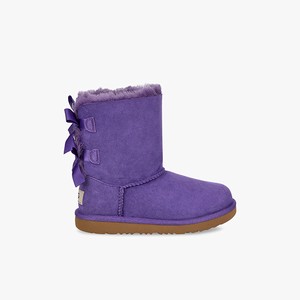 Ugg Bailey Bow II Kids Classic Boots Purple (9204CMWFR)